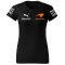 T-shirt Damski Mclaren - Czarny (Orange)