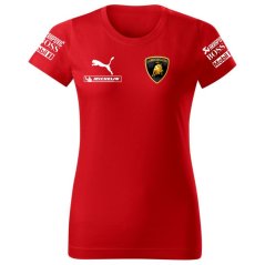 Női Póló Lamborghini - Piros