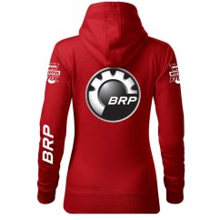 Damska bluza motocyklowa BRP - czerwona