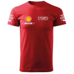 T-shirt Męski TGB - Czerwone