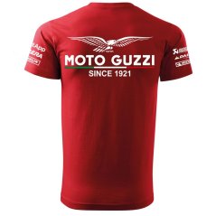 Férfi Póló Moto Guzzi - Piros