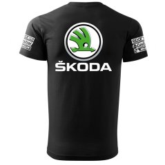 Férfi Póló Škoda - Fekete