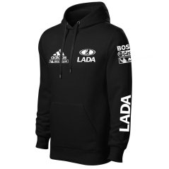 Męska bluza samochodowa Lada - Czarny