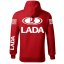 Autóipari Férfi Kapucnis Lada - Piros - Méret: XL