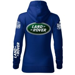 Automobilová Dámská Mikina Land Rover - Modrá