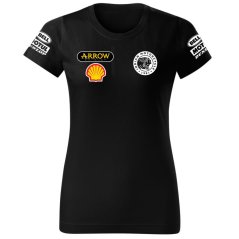 T-shirt Damski Indian Motorcycle - Czarny