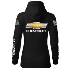 Damska bluza samochodowa Chevrolet - Czarny