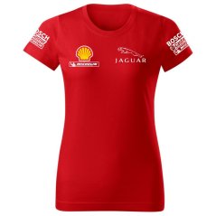 Koszulka Damska Jaguar - Czerwona