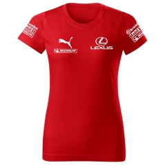 Koszulka Damska Lexus - Czerwona