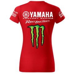 Női Póló Yamaha - Piros