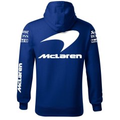 Męska bluza samochodowa Mclaren - Niebieski
