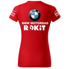 Koszulka Damska BMW Motorrad - Czerwona