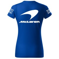 T-shirt Damski Mclaren - Niebieski