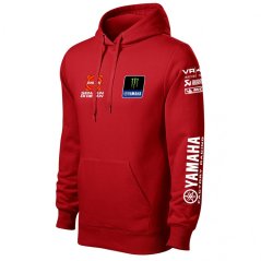 Motoros Férfi Kapucnis Yamaha - Piros