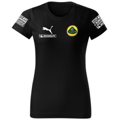 T-shirt Damski Lotus - Czarny