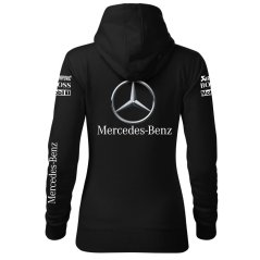 Damska bluza samochodowa Mercedes Benz - Czarny