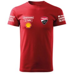 T-shirt Męski Ducati - Czerwone