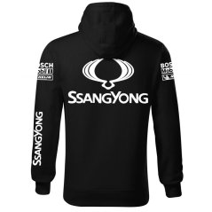 Męska bluza samochodowa SsangYong - Czarny