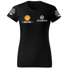 Női Póló CF Moto - Fekete