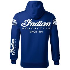 Męska bluza motocyklowa Indian Motorcycle - Niebieski