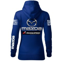Automobilová Dámská Mikina Mazda - Modrá