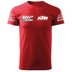 T-shirt Męski K.M. - Czerwone