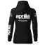 Damska bluza motocyklowa Aprilia - czarny - Rozmiar: S