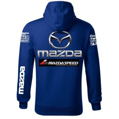 Autóipari Férfi Kapucnis Mazda - Kék