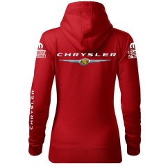 Bluza samochodowa dla kobiet Chrysler - czerwona