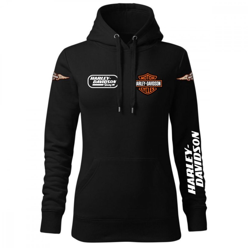 Damska bluza motocyklowa Harley-Davidson - Czarny - Rozmiar: L