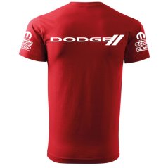 Férfi Póló Dodge - Piros