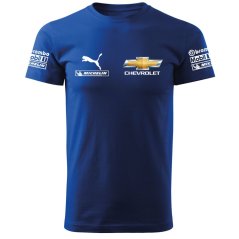 Koszulka Męski Chevrolet - Niebieski