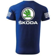 Férfi Póló Škoda - Kék