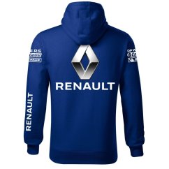 Autóipari Férfi Kapucnis Renalt - Kék