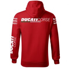 Męska bluza motocyklowa Ducati - czerwona