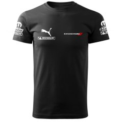 Férfi Póló Dodge - Fekete