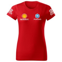 Koszulka Damska Piaggio - Czerwona