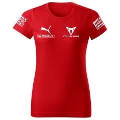 Koszulka Damska Seat Cupra - Czerwona