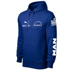 Męska bluza samochodowa Man - Niebieski
