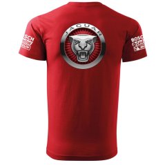 T-shirt Męski Jaguar 2 - Czerwone