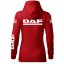 Bluza samochodowa dla kobiet DAF - czerwona - Rozmiar: 2XL