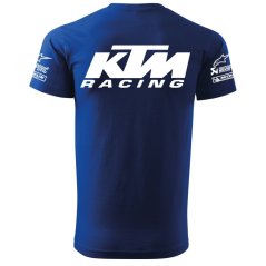 Koszulka Męski K.M. - Niebieski