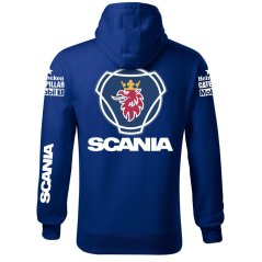 Męska bluza samochodowa Scania - Niebieski