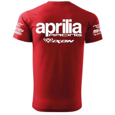 T-shirt Męski Aprilia - Czerwone