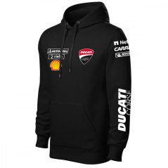 Męska bluza motocyklowa Ducati - czarny