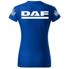T-shirt Damski DAF - Niebieski