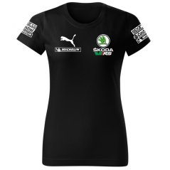 Női Póló Škoda RS - Fekete