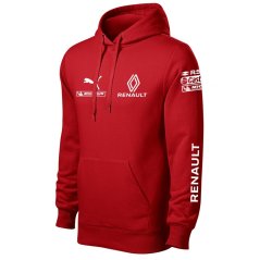 Męska bluza samochodowa Renalt New - Czerwony