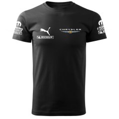 T-shirt Męski Chrysler - Czarny
