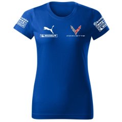 Női Póló Corvette - Kék